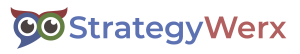 StrategyWerx Logo with Owl Icon